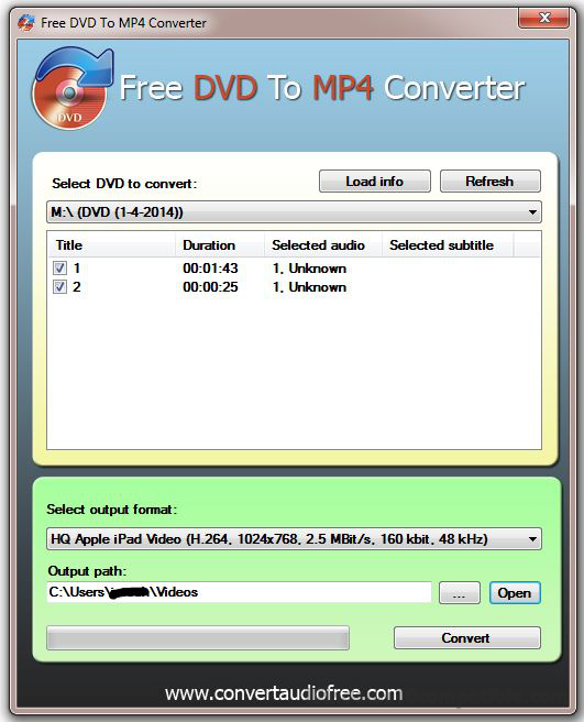 dvd converter to mp4 online free